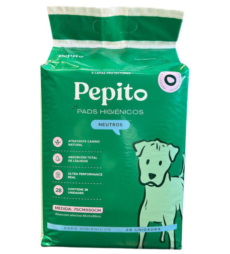 Imagen de Pañal de entrenamiento PEPITO neutro 75x60cm 28u