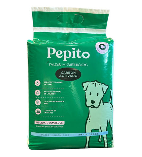 Imagen de Pañal de entrenamiento PEPITO 75x60cm 28u CARBON