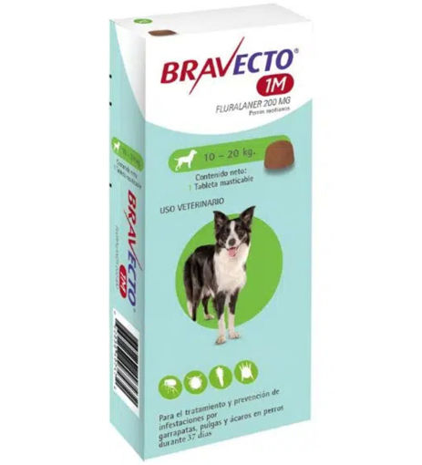 Imagen de Bravecto Mensual de 10 a 20 kg