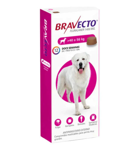 Imagen de Bravecto Trimestral de 40 a 56 kg