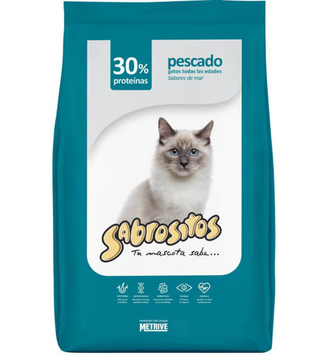 Imagen de Sabrositos gatos pescado 10 kg
