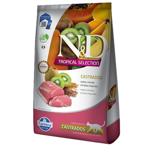 Imagen de N&D TROPICAL FELINE CAST CERDO 1.5KG