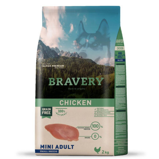 Imagen de BRAVERY CHICKEN MINI ADULT SMALL 2KG