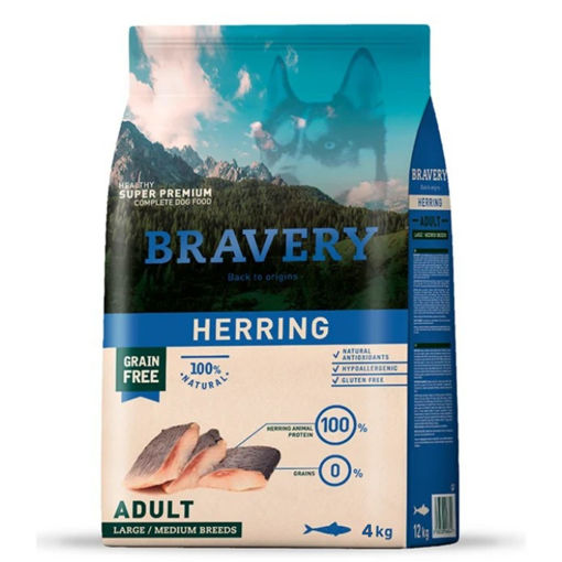 Imagen de BRAVERY HERRING ADULT LARGE/MEDIUM 4KG