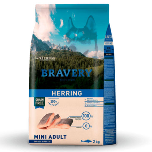 Imagen de BRAVERY HERRING MINI ADULT SMALL 2KG