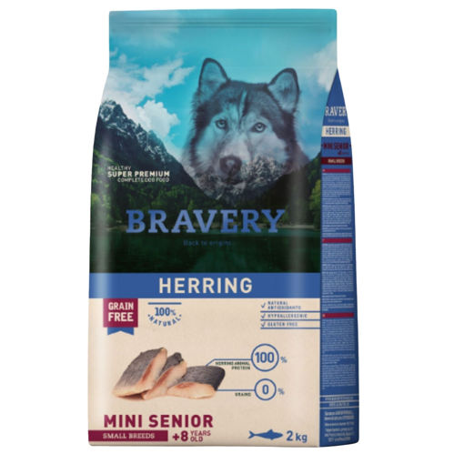 Imagen de BRAVERY HERRING MINI SENIOR SMALL 2KG