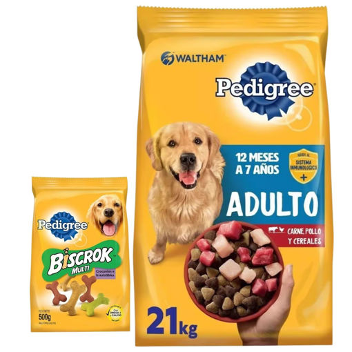 Imagen de Pedigree Carne Pollo Cereales 21kg