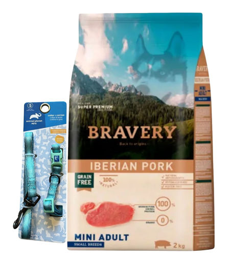 Imagen de BRAVERY IBERIAN PORK MINI ADULT SMALL 2KG
