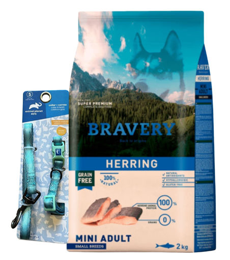 Imagen de BRAVERY HERRING MINI ADULT SMALL 2KG