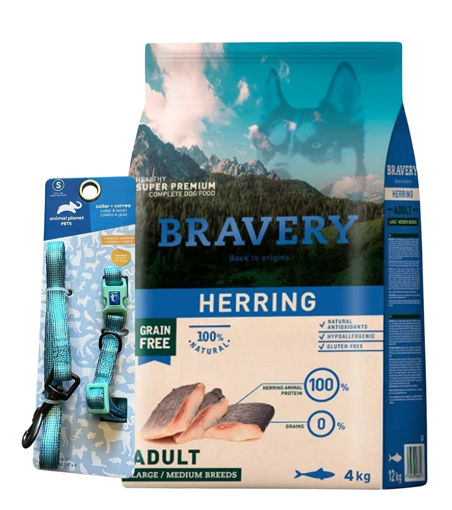 Imagen de BRAVERY HERRING ADULT LARGE/MEDIUM 4KG