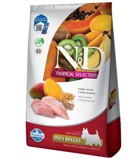 Imagen de N&D TROPICAL CAN AD MINI POLLO 2KG