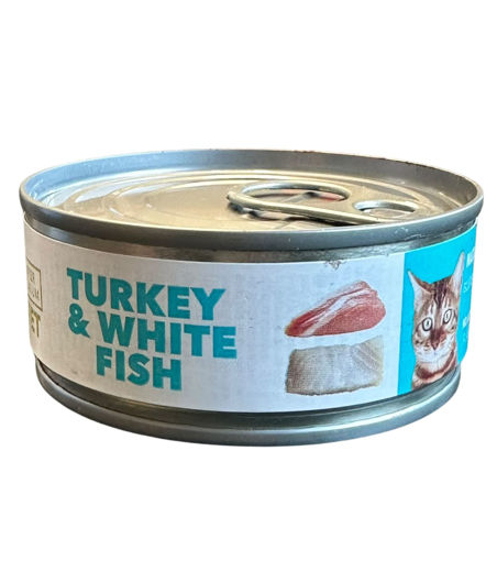 Imagen de AMITY SENIOR CAT PAVO Y PESCADO 95G