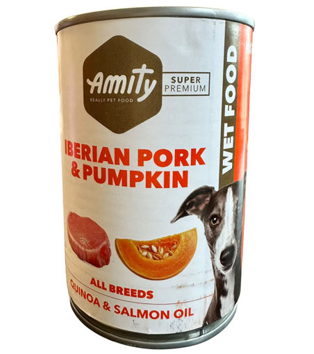 Imagen de AMITY DOG CERDO Y CALABAZA 400G